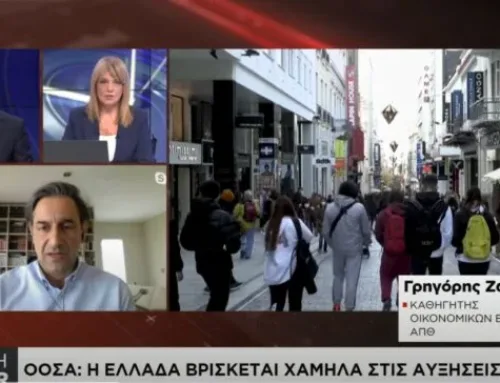 Γρ. Ζαρωτιάδης (ΑΠΘ) για μισθούς: Μη αποτελεσματικός ο τρόπος διαχείρισης κονδυλίων της ΕΕ